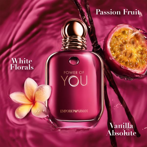 Armani Beauty - Power of You - Women's Perfume - Fresh Fruity Floral Fragrance - With notes of Passion Fruit, Frangipani Accord & Vanilla
