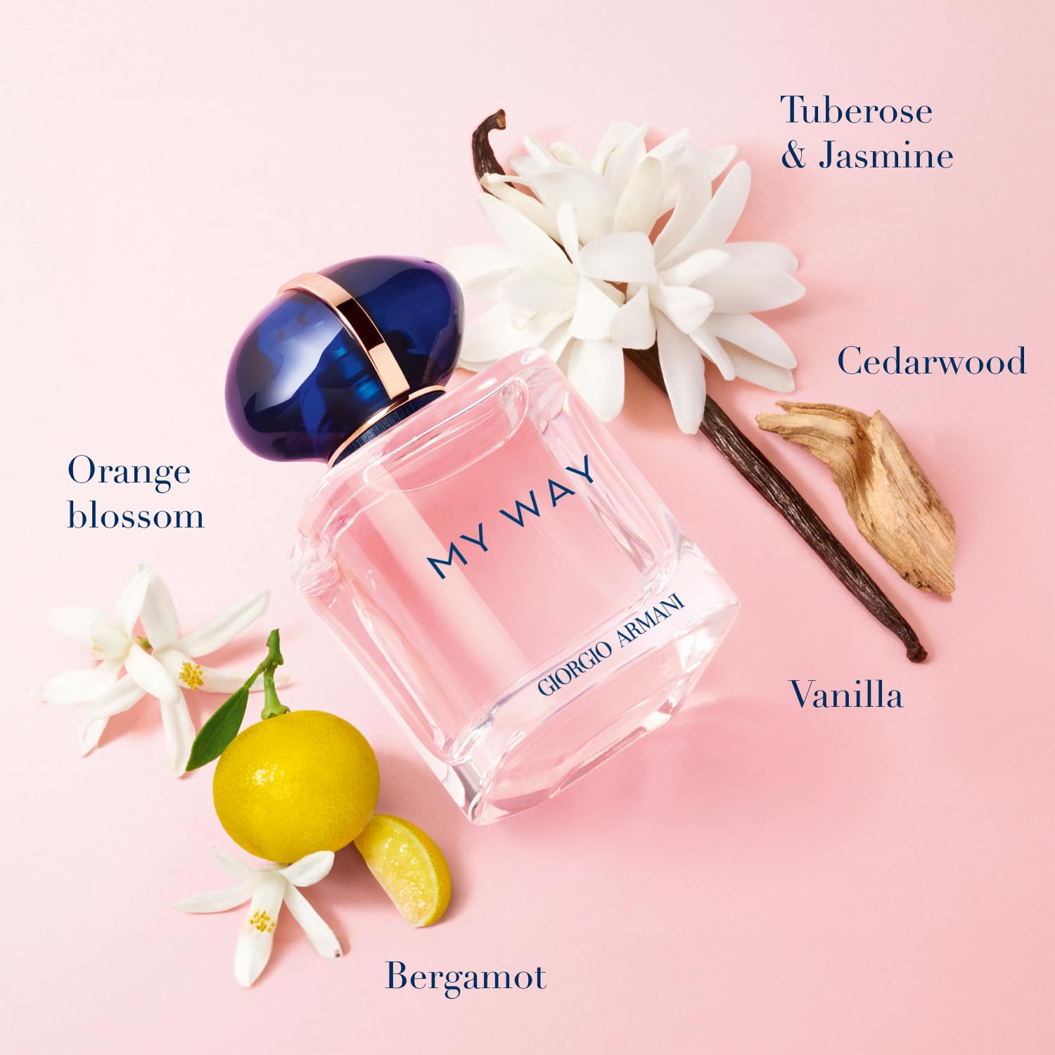 Armani Beauty - My Way - Eau de Parfum - Women's Perfume - Floral Woody Fragrance - Bergamot