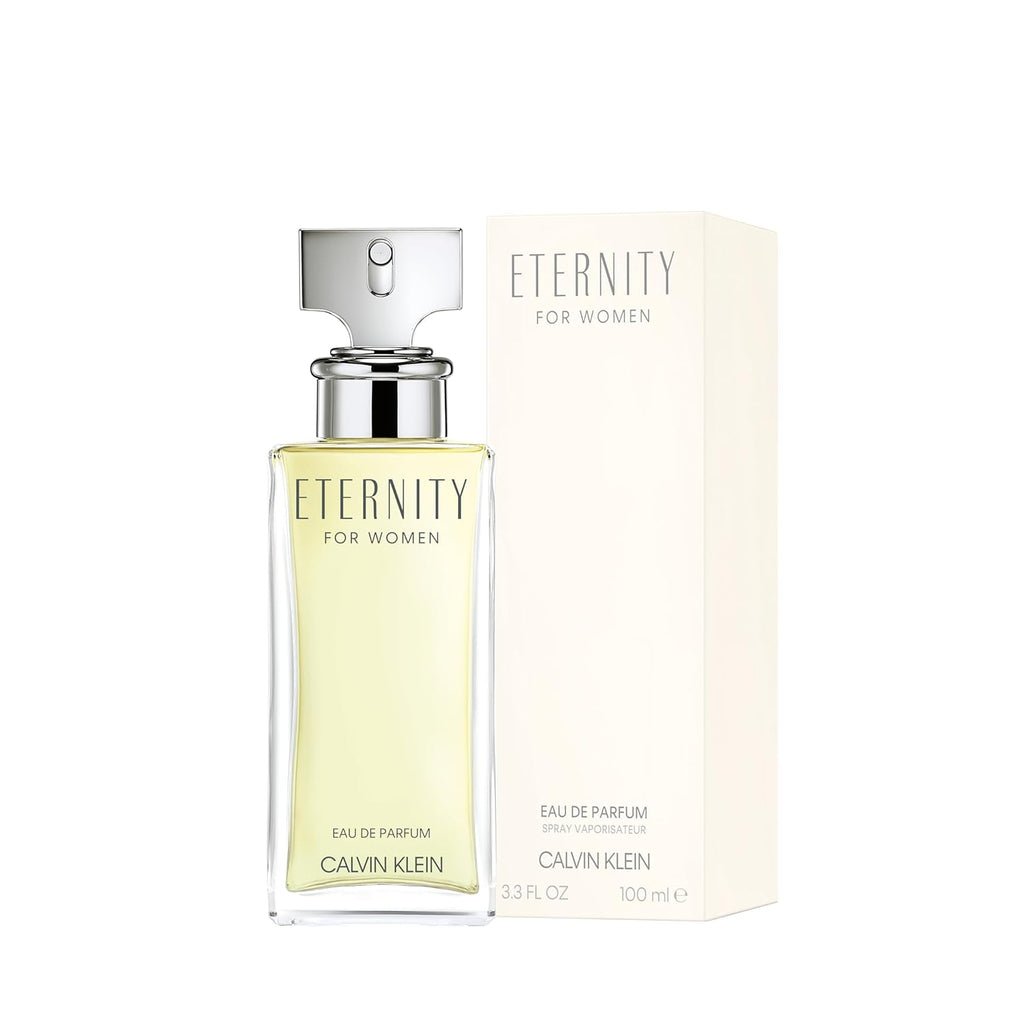 Calvin Klein Eternity Eau de Parfum – Floral Women's Perfume – With Notes of Bergamot, White Lily