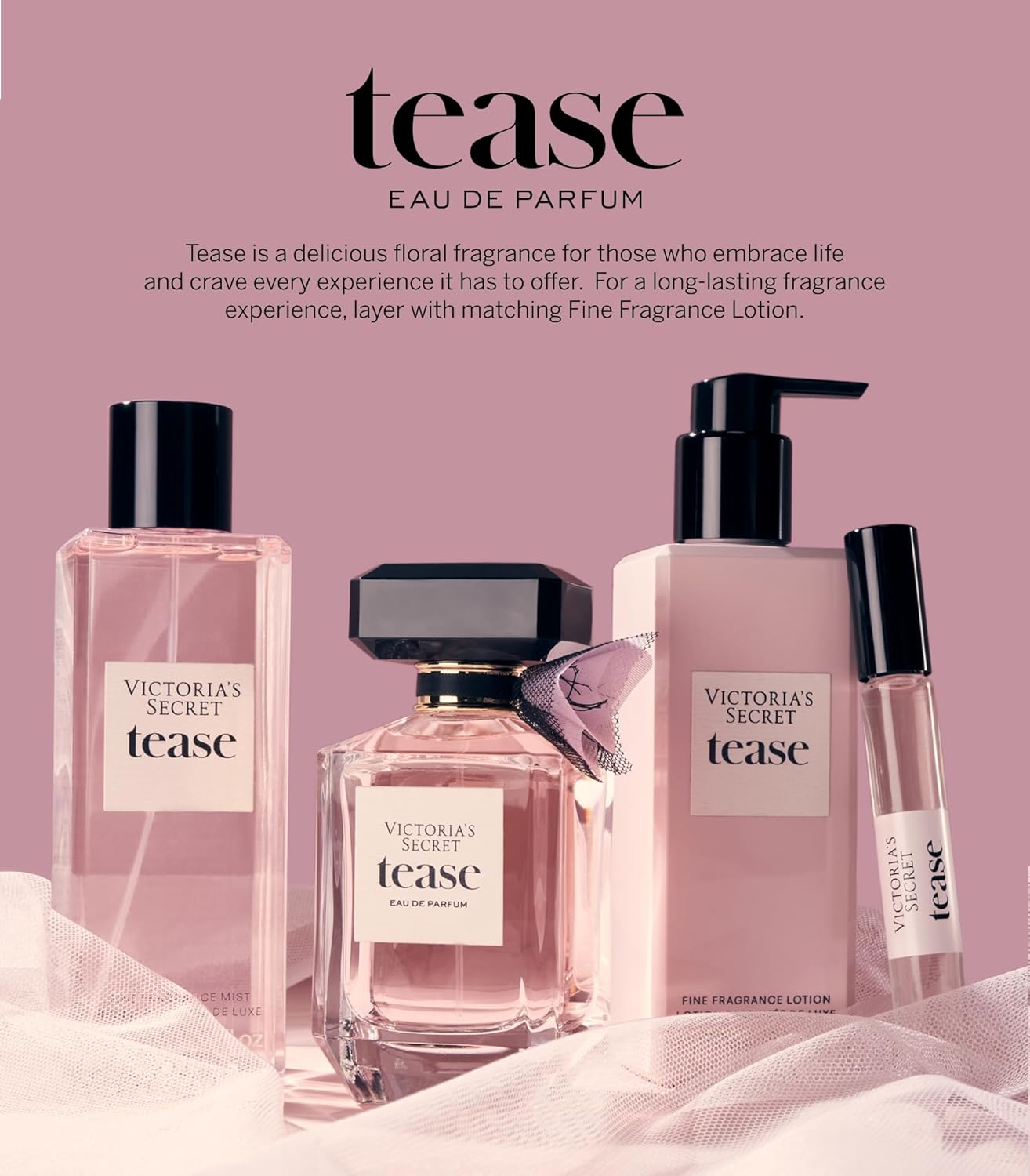 Victoria's Secret Tease Eau de Parfum, Notes of White Gardenia