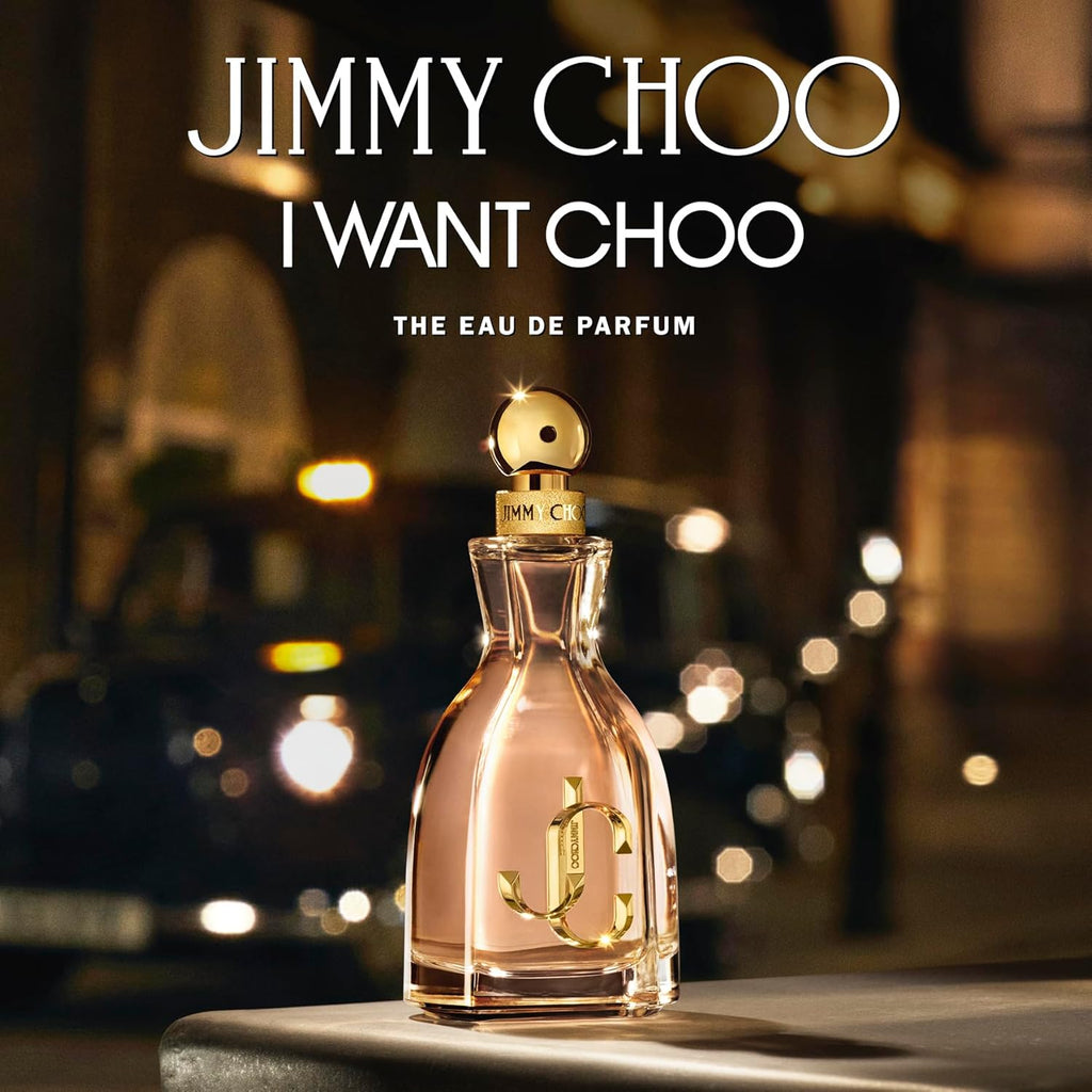 JIMMY CHOO - I Want Choo Eau de Parfum - Women's Fragrance - Floral Gourmand Woody - With notes of Mandarine Juice
